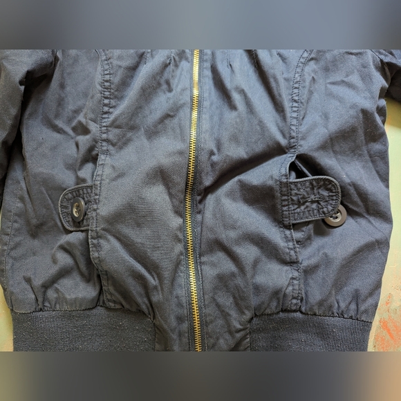 💙 ONLY 💙 Blue Bomber Jacket - Picture 3 of 8